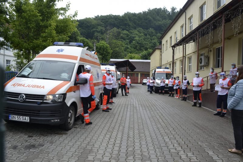 Protest Ambulanță Ziar de Bistrița
