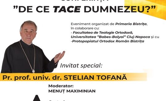 Stelian Tofană vine la Ateneul de Bistrița!